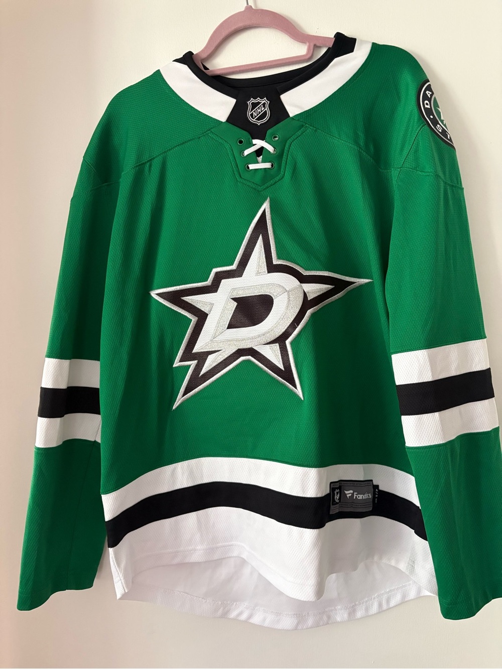 Fanatics Dallas Stars Green NHL Jersey